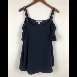 Michael Kors Cold Shoulder Top 1X